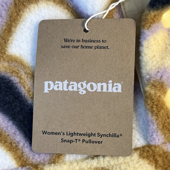 Patagonia Lightweight Synchilla Snap-T Pullover Sweater Women's XS Small Current - Picture 7 of 8